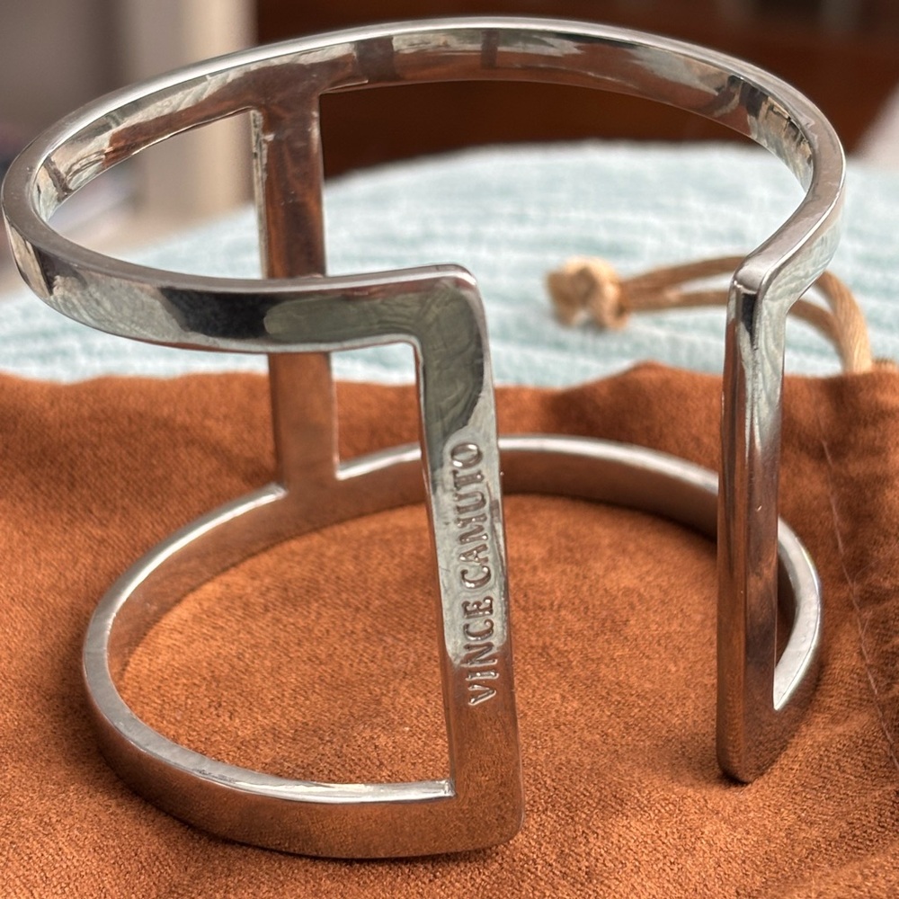 Vince Camuto Geometric Silver Bracelet
